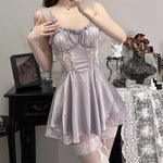 Sweetheart Silk Slip Sleepwear Dress