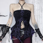 Gothic Hot Girl Top