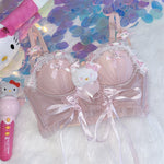 Cute Kitty Corset Bra