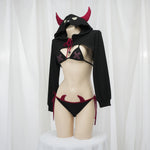 Devil Hooded Lingerie