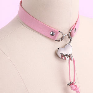 Heart Choker With Key 