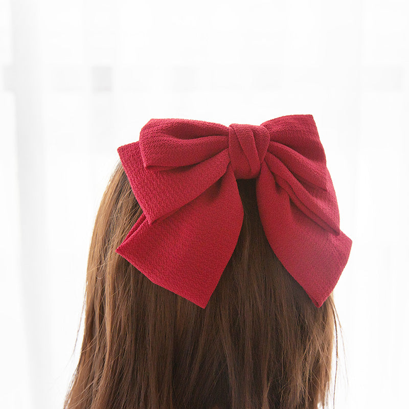 Bowknot hair clip