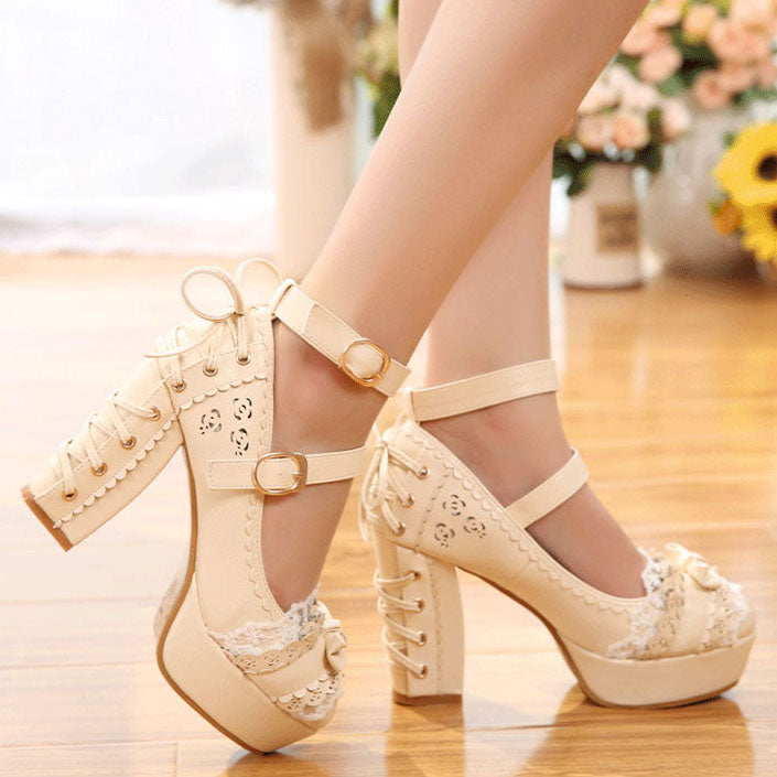 Lolita Lace Heels